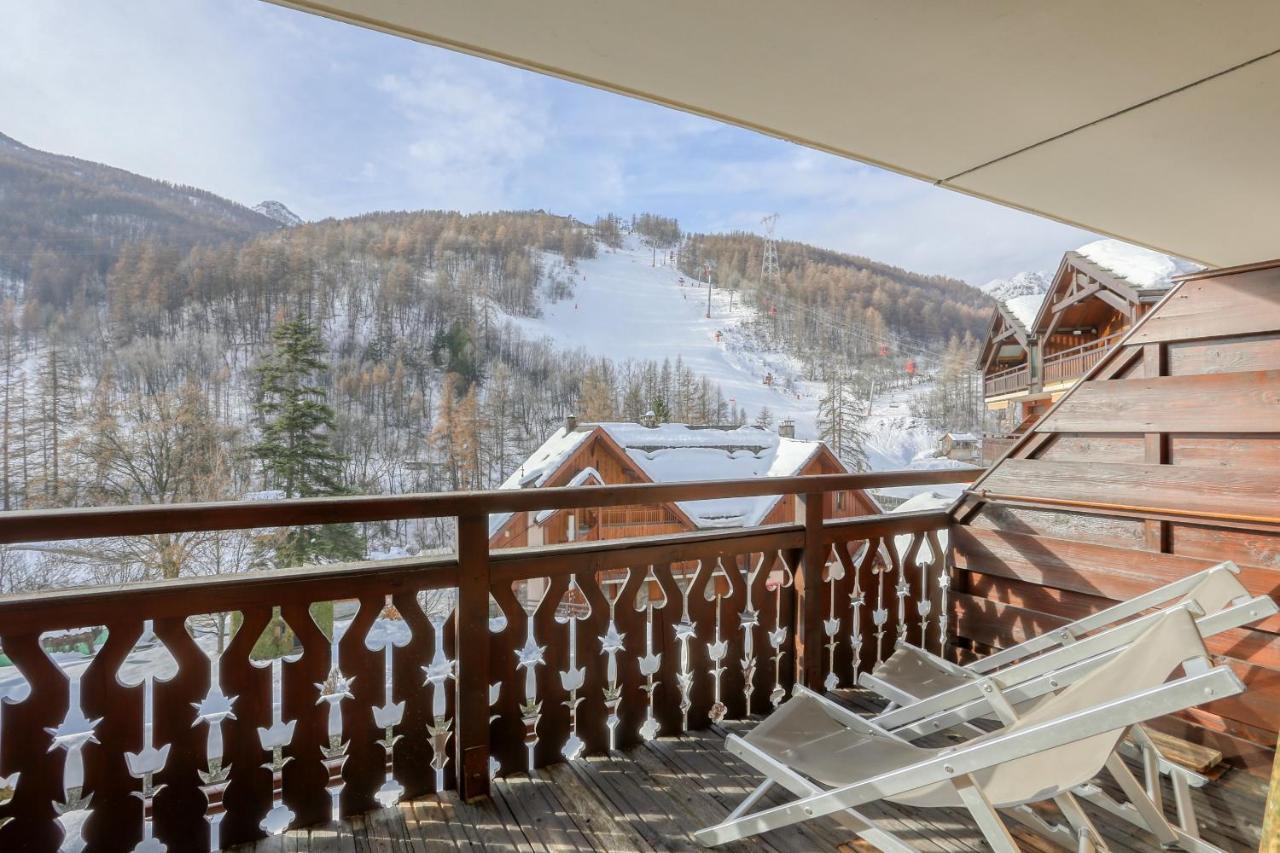 Prestigieux Appartement Pied Piste Luc Alphand 80 M2 Serre Chevalier Chantemerle Saint-Chaffrey Kültér fotó